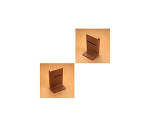 Tenn-Tex Plastics Inc. TXT-350-00-A Left Inset Bracket with Insert, Brown