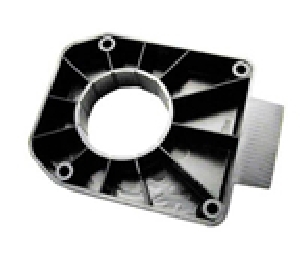 Titus TT2575-835 Leg, Fixed Block, 38mm Screw-On (Black) 