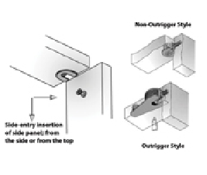 Titus TT6381-877  System 6 Fittings for Closet and Case Goods Construction Side Entry Housing, Non-Outrigger Style Cams - White Finish, 100 Bag