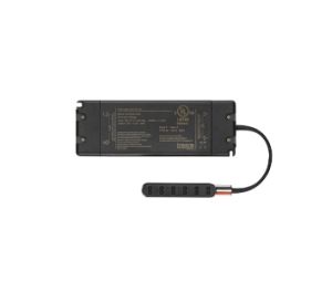 Tresco Lighting RSL-DCE30D-CON-1 Wall Dimmable Hardwire Power Supply, 30 Watts, 12 Volts - Black Finish