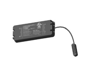 Tresco Lighting RSL-DCE60D-CON-1 Wall Dimmable Hardwire Power Supply, 60 Watts, 12 Volts - Black Finish