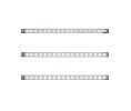 Tresco Lighting RSL-X72-DIFF-CL-1 Diffuser, 72" Length, 12 Volts, Clear Finish