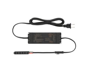 Tresco Lighting RSL-DC-SLELT60-1 Commercial Grade Power Supply, 60 Watts, 12 Volts - Black Finish