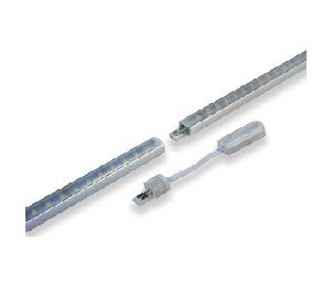 Tresco Lighting RSLLED-STK12CNI-1 Single FineLine LED Stick, 12" Length, 2.4 Watts, 12V DC, Cool White Color, 5000K Color Temperature, Nickel Finish