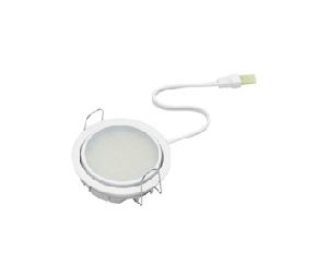 Tresco Lighting RSLLPOC3W120NWWH1 Pockit 120-L LED Puck Light, 3-1/4" Bore Hole Diameter, 3 Watts, Warm White Light Color, 2700K Color Temperature, White Finish