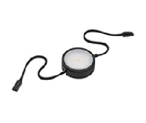 Tresco Lighting RSLMPOC4W120LWBL1 Pockit 120-M LED Puck Light, 2-3/4" Overall Diameter, 4 Watts, Warm White Light Color, 3000K Color Temperature, Black Finish