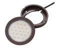 Tresco Lighting RSLPOC1LEDSFRCBL1 Pockit LED Puck Light, 2-1/2" Overall Diameter, 1.5 Watts, Warm White Light Color, 3000K Color Temperature - Black Finish