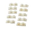 Tresco Lighting RSLWCLP-WH1 Wire Management Adhesive Clips, White Finish-Pack of 10