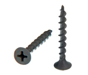 Würth USA SC158DWCK Bugle Head Phillips Drive Screws, #6 Gauge, 1-5/8" Length - Black Finish - 5000 per Box