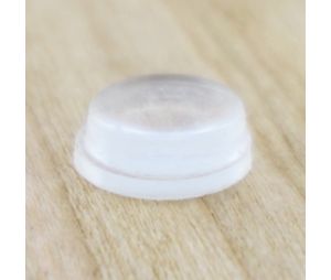 Würth USA WW0683135527 Polyurethane Bumpers, Cylindrical, 0.650" Diameter - Clear Color - 40 per Sheet