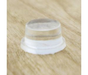 Würth USA WW0683135620 Polyurethane Bumpers, Cylindrical, 0.375" Diameter - Clear Color - 50 per Sheet