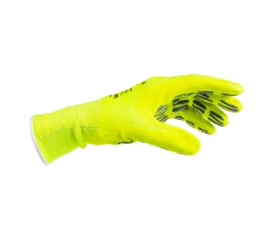 Würth USA WW0899403090 Extra Large Nitrile Foam Coated Gloves, Tigerflex Hi-Lite - 1 Pair