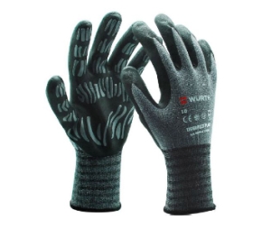Würth USA WW0899411021 2 Extra Large Nitrile Foam Coated Gloves, Tigerflex Plus - 1 Pair