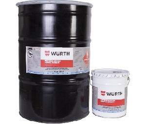 Würth USA WWLOWVOC-R-05 Flammable Bulk Contact Adhesive, 5 lb, Red Color