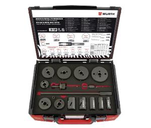 Würth WW964632B 16 Piece Kit Bi-Metal Hole Saws