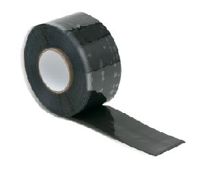 Würth WW985077200-B Black Silicone Tape, 25mm x 3m - 1 Roll