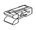 Bainbridge PL21-BN Friction Catch - Plastic, Brown - 1 Each