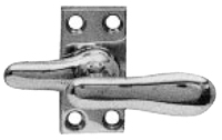 Baldwin 0496 151 Antique Nickel Casement Fastener with Mortise Strike