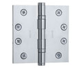 Baldwin 1046I 4.5x4.5in Hinge-Full Mortise-Standard Weight-Ball Bearing-Brass Base