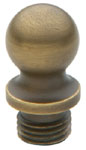 Baldwin 1090I Ball Finial-Standard Weight-Brass Base