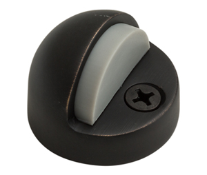 Baldwin 4010 102 Half Dome 1.375" Height Door Bumper - Oil Rubbed Bronze