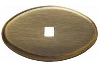 Baldwin 4905 Backplate for Cabinet Knobs