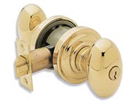 Baldwin 5225 Keyed Entry Egg Knob