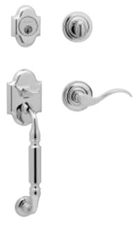 Baldwin 85305 Canterbury LH Full Dummy Entry Set