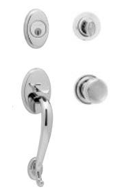 Baldwin 85315 Logan Full Dummy Entry Set