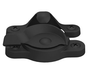 Baldwin 0452 190 Sash Lock Satin Black