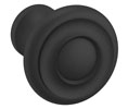 Baldwin 4490.190.BIN Dominion Cabinet Knob 1" Diameter - Satin Black Finish