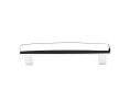 Baldwin 4357.260.BIN Severin Fayerman Collection Pull, 4" Center to Center - Polished Chrome Finish