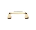 Baldwin 4361.030.BIN Severin Fayerman Collection Pull, 3" Center to Center - Polished Brass Finish