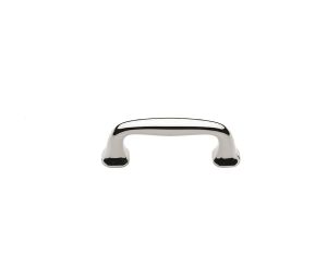 Baldwin 4361.140.BIN Severin Fayerman Collection Pull, 3" Center to Center - Polished Nickel Finish