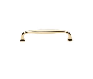 Baldwin 4363.030 Severin Fayerman Appliance Pull, 8" Center to Center - Polished Brass Finish