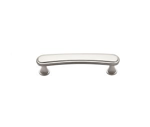 Baldwin 4367.150.BIN Severin Fayerman Collection Pull, 4" Center to Center - Satin Nickel Finish