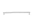Baldwin 4370.140 Severin Fayerman Appliance Pull, 18" Center to Center - Polished Nickel Finish