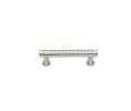 Baldwin 4371.150.BIN Couture Collection Pull, 3" Center to Center - Satin Nickel Finish