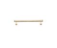 Baldwin 4373.030 Couture Appliance Pull, 8" Center to Center - Polished Brass Finish