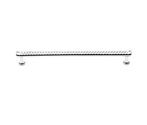 Baldwin 4374.260 Couture Appliance Pull, 12" Center to Center - Polished Chrome Finish
