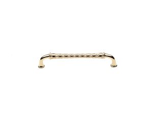 Baldwin 4378.030 Couture Appliance Pull, 8" Center to Center - Polished Brass Finish