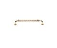 Baldwin 4378.030 Couture Appliance Pull, 8" Center to Center - Polished Brass Finish