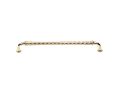 Baldwin 4379.030 Couture Appliance Pull, 12" Center to Center - Polished Brass Finish
