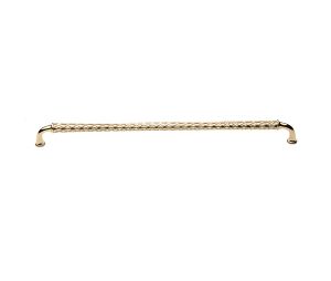 Baldwin 4380.030 Couture Appliance Pull, 18" Center to Center - Polished Brass Finish