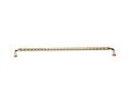 Baldwin 4380.030 Couture Appliance Pull, 18" Center to Center - Polished Brass Finish