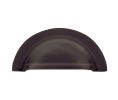 Baldwin 4423.112.BIN Cup Cabinet Pull, 3" Center to Center - Venetian Bronze Finish
