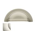 Baldwin 4423.140.BIN Cup Cabinet Pull, 3" Center to Center - Polished Nickel Finish