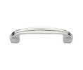 Baldwin 4437.260.BIN Deco Cabinet Pull, 3.5" Center to Center - Polished Chrome Finish