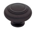 Baldwin 4447.112.BIN Ring Deco Cabinet Knob, 1.5" Diameter - Venetian Bronze Finish