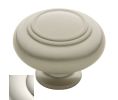 Baldwin 4447.140.BIN Ring Deco Cabinet Knob, 1.5" Diameter - Polished Nickel Finish